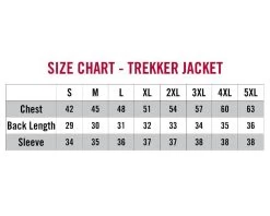 Striker Ice - Men's Trekker Jacket - Brown / Camo -Ice Fishing Equipment Store 11305X Trekker Jkt Size Chart 1800x1800 20988.1629901240