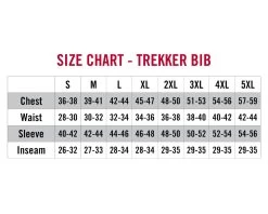 Striker Ice - Men's Trekker Bibs - Black -Ice Fishing Equipment Store 21300X Trekker Bib Size Chart 1800x1800 80953.1667310140