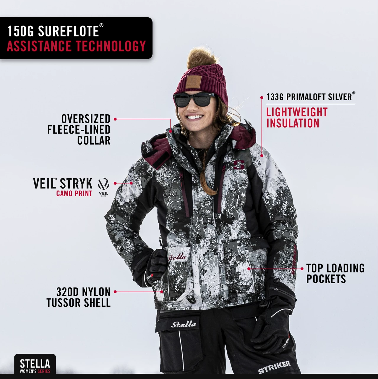Striker Ice - Women's Stella Jacket - Veil Stryk 5 Striker Ice - Women's Stella Jacket - Veil Stryk - Image 3