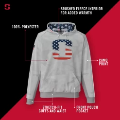 Striker Ice - USA Hoody Camo -Ice Fishing Equipment Store 321450X USA Hoody Infographic 1 1800x1800 06865.1629984861