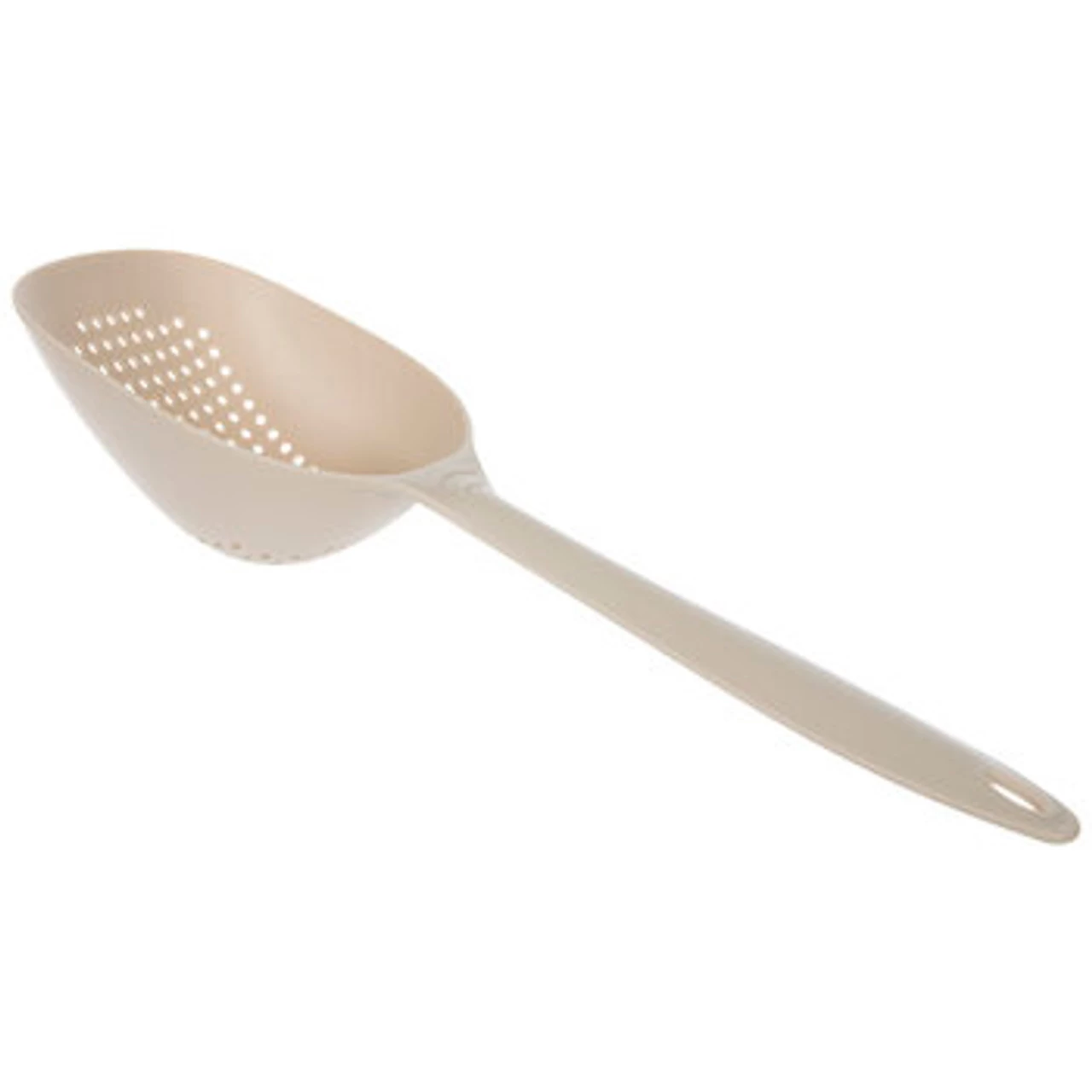 Beige Plastic Strainer Scoop 4 Beige Plastic Strainer Scoop - Image 2