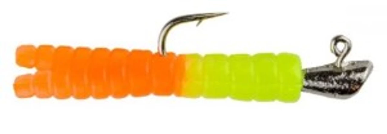 Leland Lures Trout Magnet Pack 1/64 Ounce Orang / Chartreuse 9/piece 3 Leland Lures Trout Magnet Pack 1/64 Ounce Orang / Chartreuse 9/piece