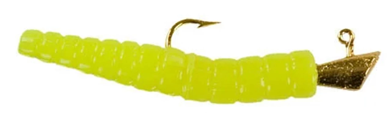 Leland Lures Trout Magnet Pack 1/64 Ounce Opaque Chartreuse 9/piece 3 Leland Lures Trout Magnet Pack 1/64 Ounce Opaque Chartreuse 9/piece