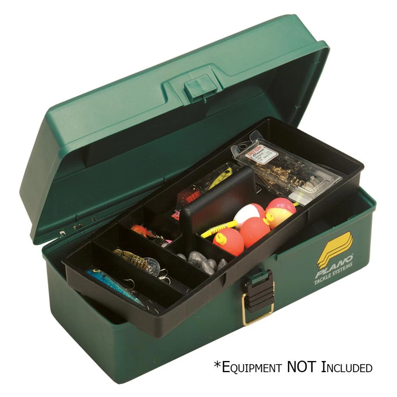 Plano One-Tray Tackle Box - Green - PMC100103 3 Plano One-Tray Tackle Box - Green - PMC100103