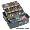 Plano Guide Series Tray Tackle Box - Graphite/Sandstone 1 Plano Guide Series Tray Tackle Box - Graphite/Sandstone -Ice Fishing Equipment Store CW70855 96279.1671042257