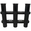 Sea-Dog Three Pole Rod Storage Rack - Black 2 Sea-Dog Three Pole Rod Storage Rack - Black -Ice Fishing Equipment Store CW77690 23483.1671041651