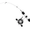 13 Fishing - FreeFall Ghost / Fate V3 Ice Combo 27" L (Light) - Tickle Stick Tip With Tennessee Handle And Evolve Reel Wraps - RH Retrieve -Ice Fishing Equipment Store FATE V3 ice combo RH 2 03245.1629480536