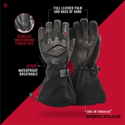 Striker Ice - SI Combat Leather Gloves -Ice Fishing Equipment Store Image 2 5 1800x1800 55153.1629912315