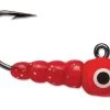 VMC LVJ Larvae Jig - Glow Red -Ice Fishing Equipment Store LVJ1100GLRD 81436.1605811372
