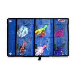 C&H Lures - No Alibi, Dolphin Delight Rigged & Ready Assortment, 1/2 Oz / 14.1 G Lead Heads, 6 In / 15.2 Cm, 7/0 Mustad Hook, C&H Swivel, 135 Lb / 61 Kg C&H Cable, 3 Ft / 0.9 M, 6 Lures