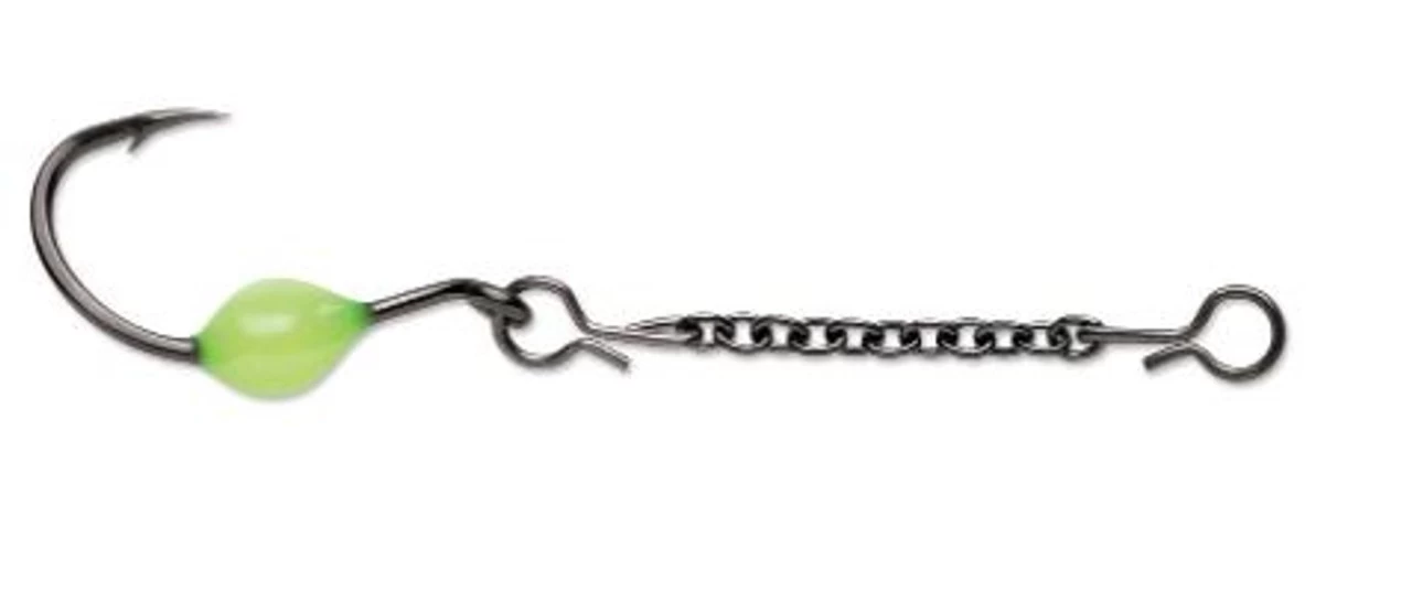 VMC ODC15PCGL Octopus Dropper Chain - Pink Chartreuse Glow 3 VMC ODC15PCGL Octopus Dropper Chain - Pink Chartreuse Glow