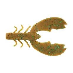 Berkley PowerBait® MaxScent Chigger Craw - 3" - Pumpkin Green Fleck