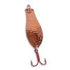 Yellow Bird - Premium Doctor Spoon With Red LazerSharp Hooks In (PM403) Hammered Copper - 3.75" 5/8oz -Ice Fishing Equipment Store PM265 403 45439.1647872191