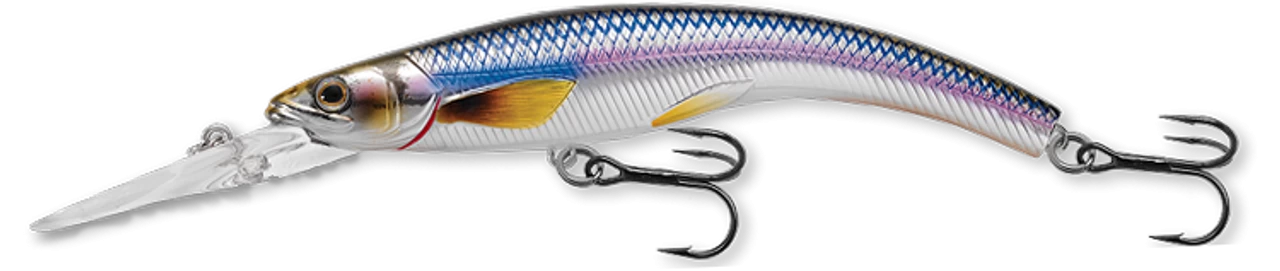 Live Target Rainbow Smelt Banana Bait 4 1/2" Deep Dive 3 Live Target Rainbow Smelt Banana Bait 4 1/2" Deep Dive