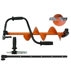 HT - Siberian Tiger Hardcore Ice Gear Premium Ice Auger Kit - 6"