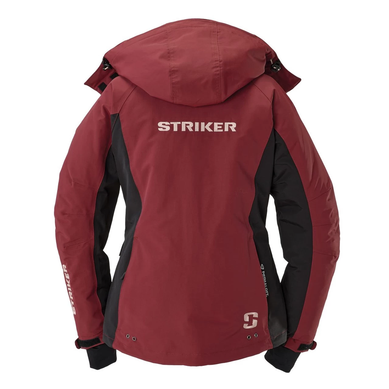 Striker Ice - Women's Stella Jacket - Burgundy 4 Striker Ice - Women's Stella Jacket - Burgundy - Image 2