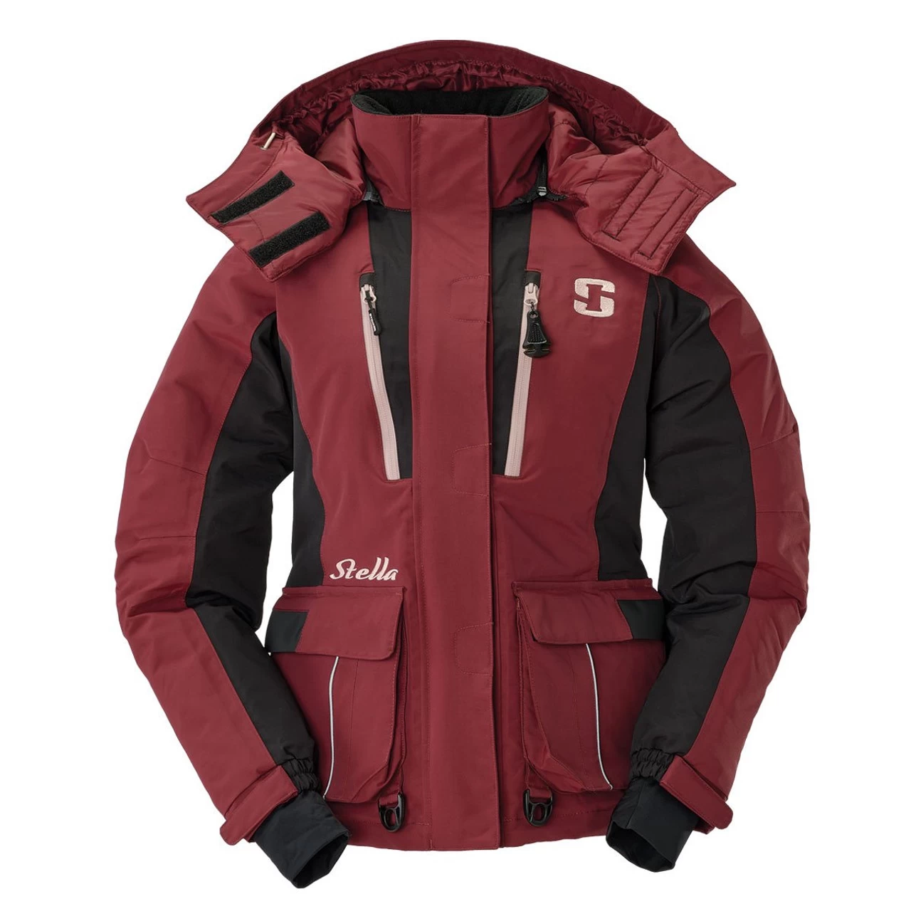 Striker Ice - Women's Stella Jacket - Burgundy 3 Striker Ice - Women's Stella Jacket - Burgundy