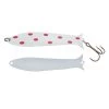 Thomas Speedy Shiner White-Red Dots -Ice Fishing Equipment Store Thomas Speedy Shiner White Red Dots 37767.1566226337