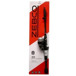 Zebco 33MCN505ULTEL - 33 MICRO TELESCOPIC SPINCAST COMBO -Ice Fishing Equipment Store Zebco 33mcn505ultel 8 71791.1575480031