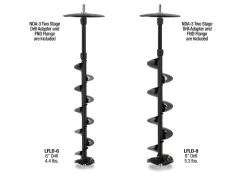 StrikMaster® LFLD-6 Lite-Flite Lazer™ Drill Unit 6" -Ice Fishing Equipment Store lfld alt2 26120.1670359279