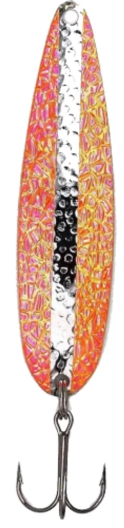 Michigan Stinger Spoons - STINRAY SIZE - NSH70 - Double Orange Crush