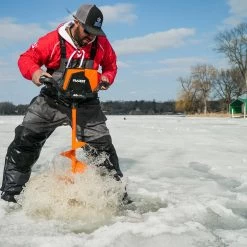 Razr 40V Lithium Ice Auger 8" Curved Blade - RLA8200R -Ice Fishing Equipment Store razr c 72649.1576168952