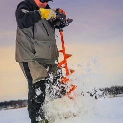 Razr 40V Lithium Ice Auger 8" Curved Blade - RLA8200R -Ice Fishing Equipment Store razr f 59080.1576168953