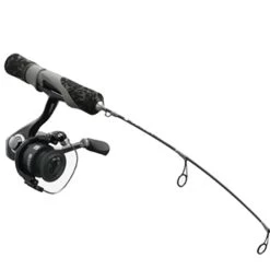 13 Fishing - SoniCor Stealth Edition Ice Combo 24" L - Black And Gray Camo -Ice Fishing Equipment Store sonicor stealth 03 41577.1666707791