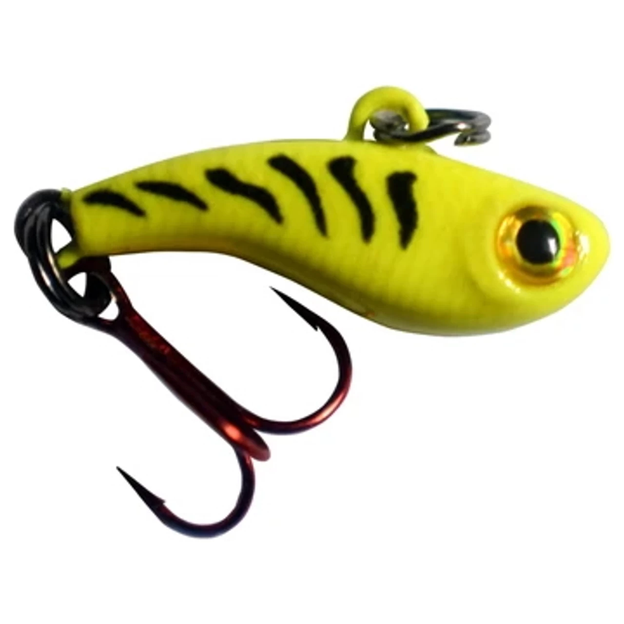 Kenders Tungsten T-Rip Mini Vibe Bait - 1/2" - Chartreuse Tiger Glow 3 Kenders Tungsten T-Rip Mini Vibe Bait - 1/2" - Chartreuse Tiger Glow